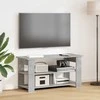 TV staliukas Televizoriaus stovas Betono pilka 100 x 40 x 50 cm