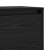 TV staliukas TV spintelių komplektas Juodas ąžuolas 90 x 35 x 40 cm