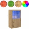 LED Bufetas Amatininkų ąžuolas 60,5 x 37 x 100 cm