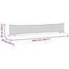 Teniso tinklas Juoda ir raudona 494,5 x 90 x 87 cm Poliesteris