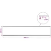 Tent su kilpom 2 vnt. Žalia 2 x 10 m 260 gsm PE