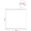 Tent su kilpom 2 vnt. Žalia 2 x 2 m 260 gsm PE