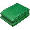 Tent su kilpom 2 vnt. Žalia 3 x 6 m 260 gsm PE