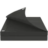 Tent su kilpom Antracito pilka 4 x 6 m 90 gsm PE