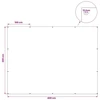 Tent su kilpom Balta 3 x 4 m 180 gsm PE