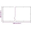 Augalų uždangalas Skaidrus 2 x 12 m PVC