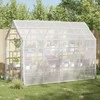 Augalų uždangalas Skaidrus 3 x 4 m PE