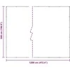 Augalų uždangalas 5 x 12 m PVC Skaidrus