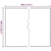 Augalų uždangalas 6 x 8 m PE Pusiau skaidri