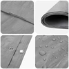 Tent su kilpom Šviesiai pilka 3 x 4 m 180 gsm PE