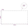 Tent su kilpom Žalia 3 x 6 m 140 gsm PE