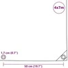 Tentas, juodos spalvos, 4x7m, 650g/m²