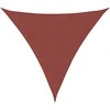 Tentas nuo saulės, oksf. aud., trikamp., 3,6x3,6x3,6m, terakota