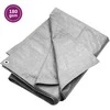 Tentas, pilkos spalvos, 4x4m, 180g/m², HDPE