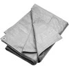 Tentas, pilkos spalvos, 4x8m, 180g/m²