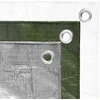 Tentas, žalios spalvos, 4x5m, 180g/m², HDPE