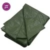 Tentas, žalios spalvos, 4x6m, 180g/m², HDPE