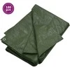 Tentas, žalios spalvos, 4x6m, 180g/m², HDPE