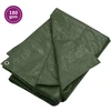 Tentas, žalios spalvos, 4x8m, 180g/m², HDPE