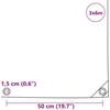 Tentinis audinys 650g / m² Alyvuogių žalia 3 x 6 m