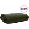 Tentinis audinys 650g / m² Alyvuogių žalia 6 x 8 m