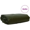 Tentinis audinys 650g / m² Alyvuogių žalia 4 x 4 m