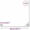 Tentinis audinys 650g / m² Alyvuogių žalia 1,5 x 2 m