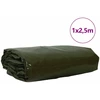 Tentinis audinys 650g / m² Alyvuogių žalia 1 x 2,5 m