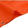 Tentinis audinys 650g / m² Oranžinė 1 x 2,5 m Drobė su PVC danga