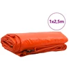 Tentinis audinys 650g / m² Oranžinė 1 x 2,5 m Drobė su PVC danga