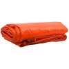 Tentinis audinys 650g / m² Oranžinė 1,5 x 2 m Drobė su PVC danga