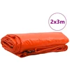 Tentinis audinys 650g / m² Oranžinė 2 x 3 m Drobė su PVC danga