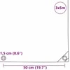 Tentinis audinys 650g / m² Oranžinė 3 x 5 m Drobė su PVC danga