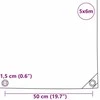 Tentinis audinys 650g / m² Ruda 5 x 6 m Drobė su PVC danga