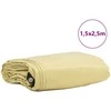 Tentinis audinys 650g / m² Smėlio 1,5 x 2,5 m Drobė su PVC danga