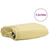 Tentinis audinys 650g / m² Smėlio 1,5 x 10 m Drobė su PVC danga