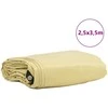 Tentinis audinys 650g / m² Smėlio 2,5 x 3,5 m Drobė su PVC danga