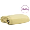 Tentinis audinys 650g / m² Smėlio 2,5 x 3,5 m Drobė su PVC danga