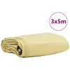 Tentinis audinys 650g / m² Smėlio 3 x 5 m Drobė su PVC danga