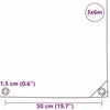 Tentinis audinys 650g / m² Smėlio 3 x 6 m Drobė su PVC danga