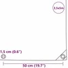 Tentinis audinys 650g / m² Smėlio 3,5 x 5 m Drobė su PVC danga