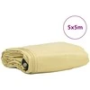 Tentinis audinys 650g / m² Smėlio 5 x 5 m Drobė su PVC danga