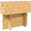 Terariumas Ruda 100 x 40 x 90 cm OSB