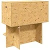 Terariumas Ruda 100 x 50 x 100 cm OSB