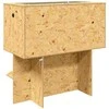 Terariumas Ruda 100 x 50 x 100 cm OSB