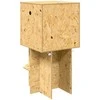 Terariumas Ruda 50 x 50 x 100 cm OSB
