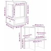 Terariumas Ruda 50 x 50 x 130 cm OSB