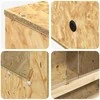 Terariumas Ruda 50 x 50 x 130 cm OSB