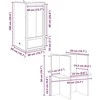 Terariumas Ruda 50 x 50 x 150 cm OSB