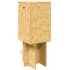 Terariumas Ruda 50 x 50 x 130 cm OSB